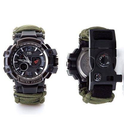 Outdoor survival waterproof multi-function watch null Outdoor survival waterproof multi-function watch