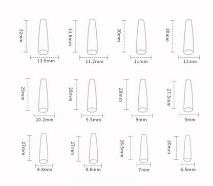 Long Ballet Diamond Long French Fake Nails null Long Ballet Diamond Long French Fake Nails Long Ballet Diamond Long French Fake Nails