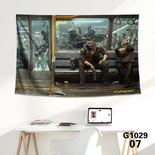 Game background cloth tapestry wall cloth tapestry decoration canvas null