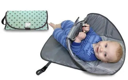 Portable Diaper Changing Pad Clutch for Newborn null