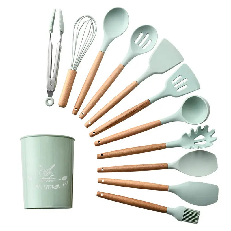 German silicone spatula kitchenware set null