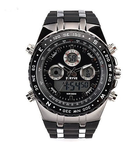 Multifunctional waterproof electronic watch null Multifunctional waterproof electronic watch