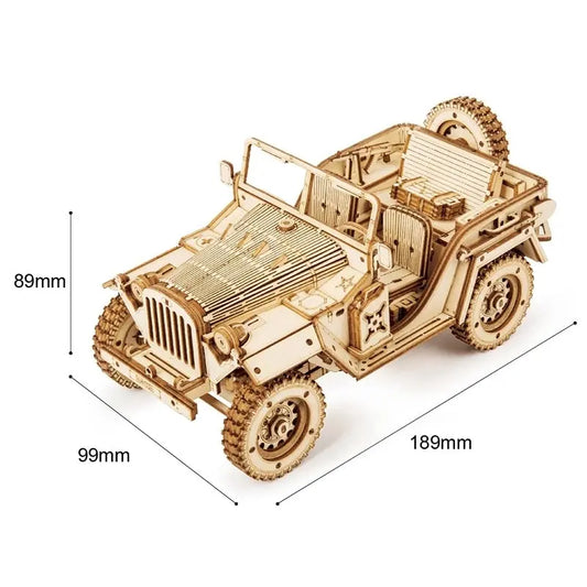 3D Wooden Puzzle Model Toys MC701 null