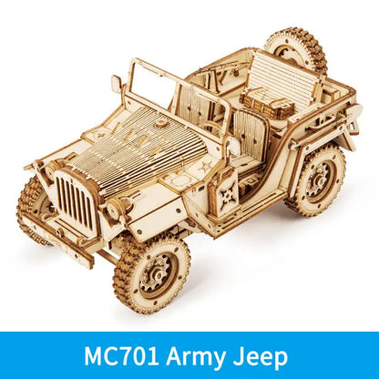 3D Wooden Puzzle Model Toys MC701 null