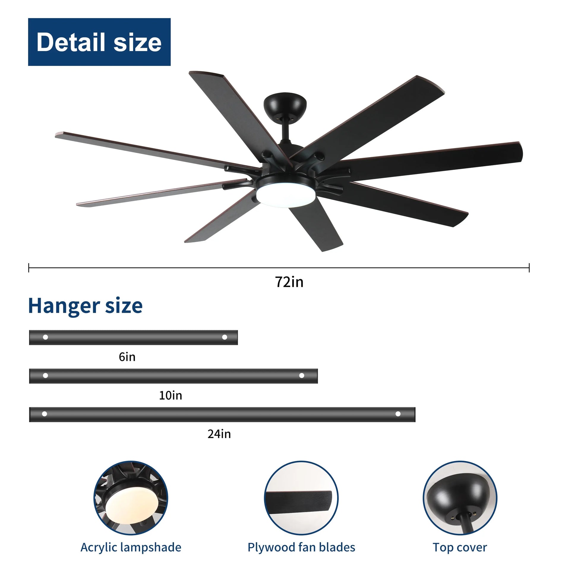 Plastic Ceiling Fans null