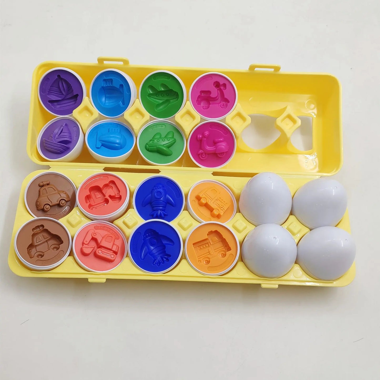 Baby Learning Educational Toy Smart Egg Toy Games Shape Matching Sorters Toys Montessori Eggs Toys For Kids Children null