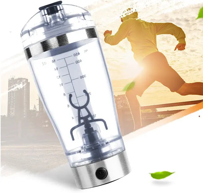 Electric Protein Shake Stirrer USB Shake Bottle Milk Coffee Blender Kettle Sports And Fitness Charging Electric Shaker Cup null