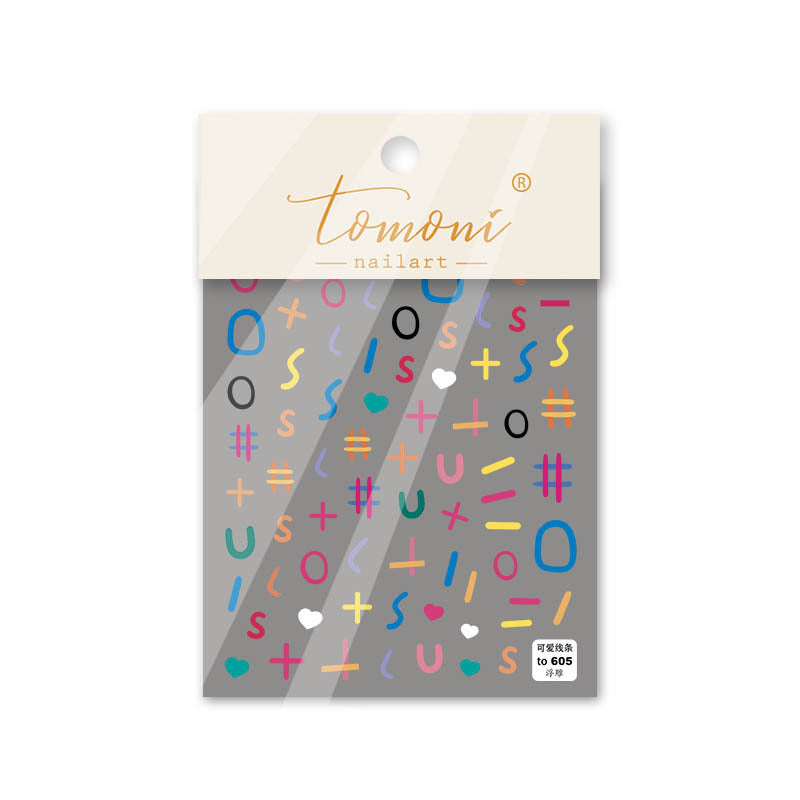 Nail Stickers Japanese Adhesive Nails null Nail Stickers Japanese Adhesive Nails Nail Stickers Japanese Adhesive Nails