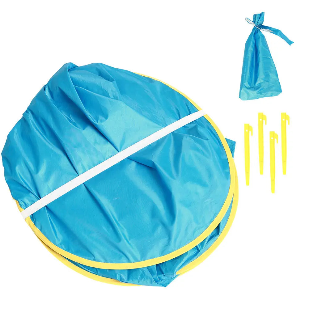 Baby Beach Tent Kids Outdoor Camping Easy Fold Up Waterproof  Up Sun Awning Tent UV-protecting null