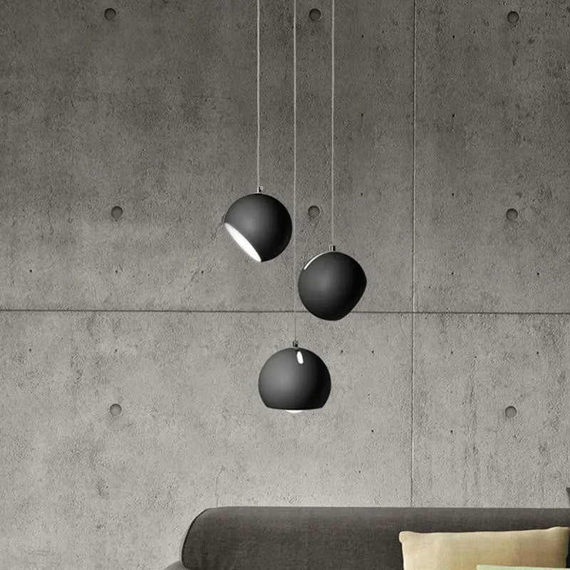 Ball Chandelier Post-modern Living Room Table Lighting Creative Art Bedroom Bedside Lamps null