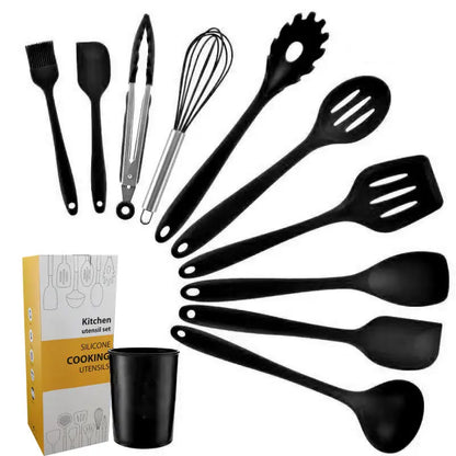 German silicone spatula kitchenware set null