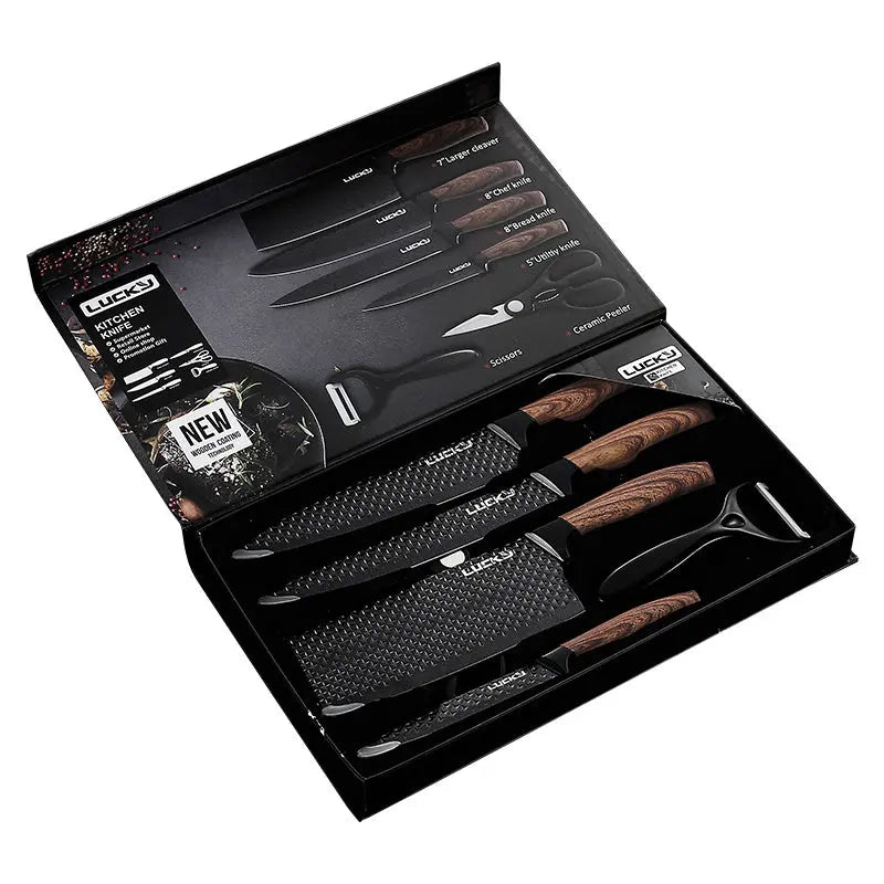 Household Knives Set Kitchen Combination Kitchenware null