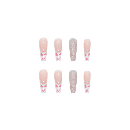 Wearable Finished Nail Beauty Love Fake Nails null Wearable Finished Nail Beauty Love Fake Nails Wearable Finished Nail Beauty Love Fake Nails