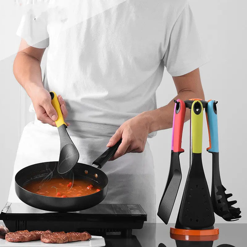 Rainbow Nylon Kitchenware 7 Piece Set null