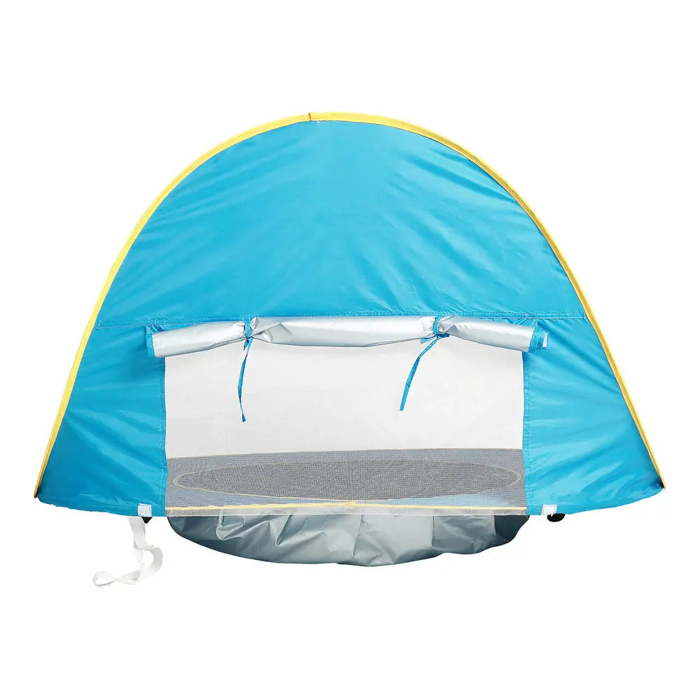 Baby Beach Tent Kids Outdoor Camping Easy Fold Up Waterproof  Up Sun Awning Tent UV-protecting null