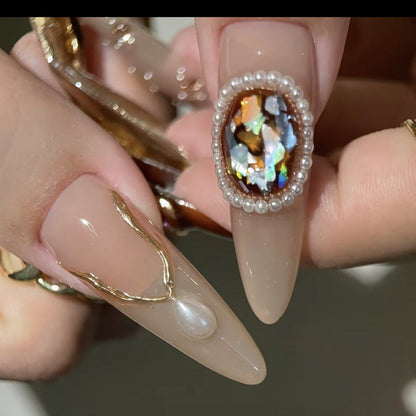 Fake Nails Gem Baroque Advanced Sense null Fake Nails Gem Baroque Advanced Sense Fake Nails Gem Baroque Advanced Sense