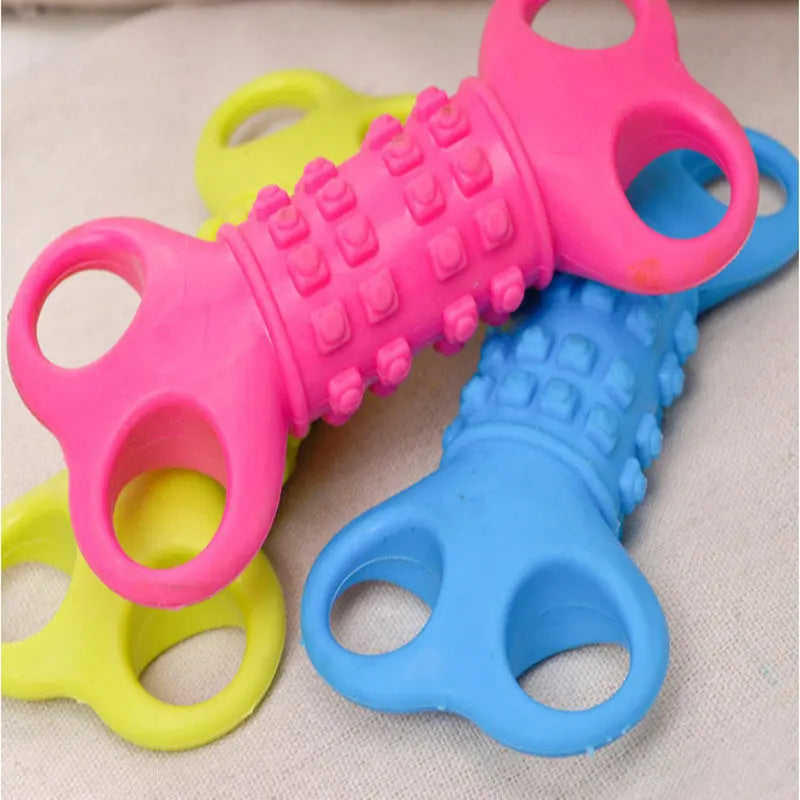 Silicone Bone Shape Chewing Toy Dog Pet null