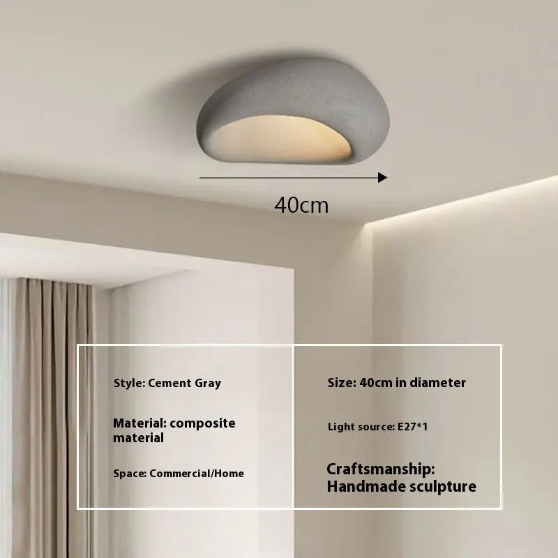 Japanese Style Silent Style Ceiling Simple Modern Cream Style Lamps null