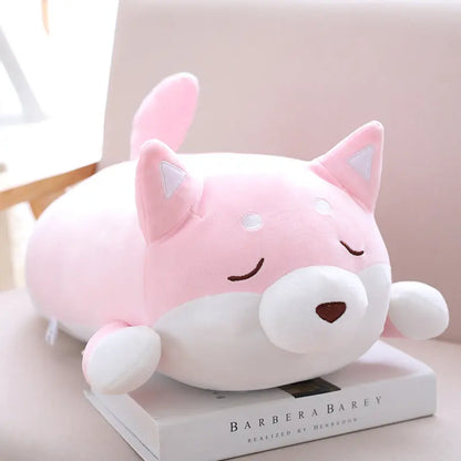 36cm 55cm Cute Fat Shiba Inu Dog Plush Toy Stuffed Soft Kawaii Animal Cartoon Pillow Lovely Gift For Kids Baby Children Gifts null