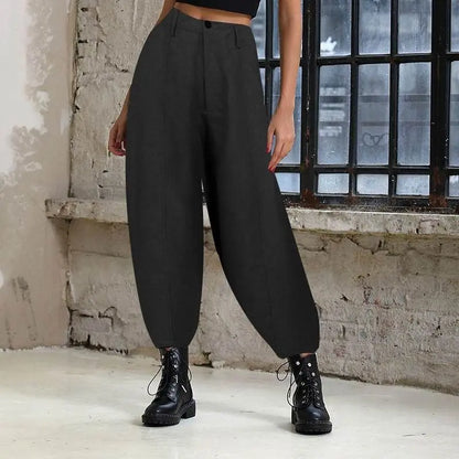 Women's Autumn Trousers Casual Baggy Harem Pants null