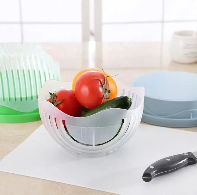 Creative Salad Cutter Fruit and Vegetable Cutter null