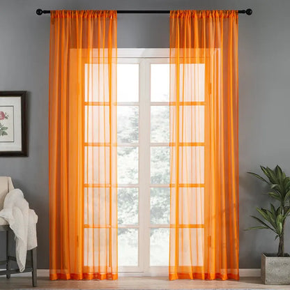 Modern And Simple Pure Color Cotton And Linen Window Screen null