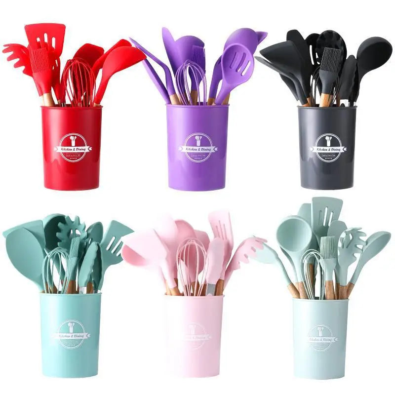 Silicone kitchenware set null