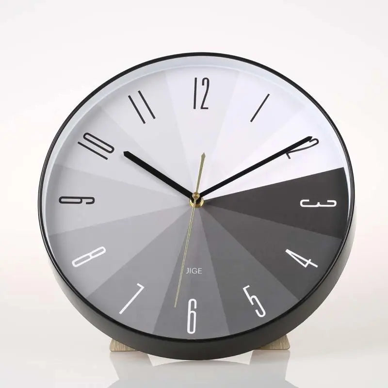 Living Room Modern Minimalist Clocks Atmosphere Household Mute Free Punch null