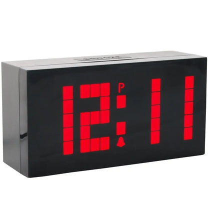 Electronic Alarm Clock Automatically Clocks The Wall Clock null