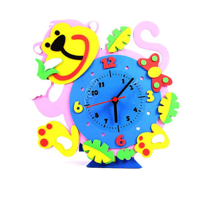 Handmade Materials Diy To Make Children's Creative Clocks null