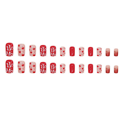 Red Christmas Nail Art Love Glitter Fake Nails Nail Art null Red Christmas Nail Art Love Glitter Fake Nails Nail Art Red Christmas Nail Art Love Glitter Fake Nails Nail Art