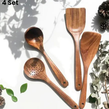 Wooden Spatula Cookware Kitchenware Set null