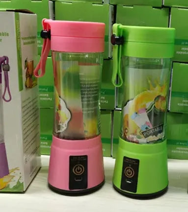 Portable Blender With USB Rechargeable Mini Kitchen Fruit Juice Mixer Home Simple Portable Electric Mini Juicer null