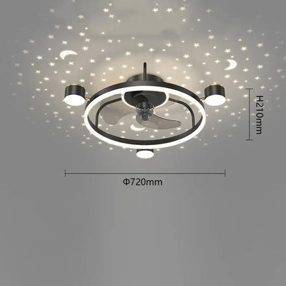 Intelligent Silent Ceiling Fan Lamp null