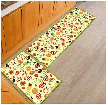 Floor mats, non-slip, oil-proof, household machine washable door mats, bathroom, bathroom, bedside rugs null