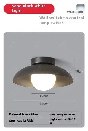 Modern Minimalist Ceiling Lamp Aisle Creative Lamps For Home Entry Balcony Light null