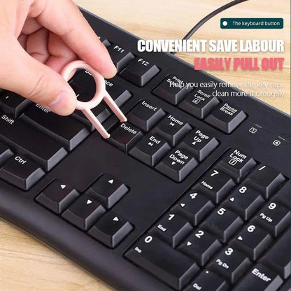 Multifunctional Bluetooth-compatible Headset Cleaning Pen Set Keyboard Cleaner Cleaning Tools Cleaner Keycap Puller Kit null