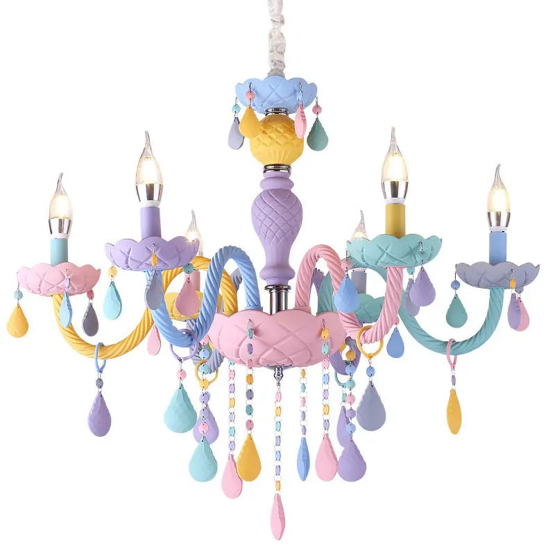 Macaron Crystal Bedroom Lamps null