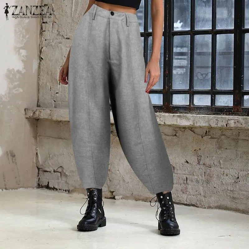 Women's Autumn Trousers Casual Baggy Harem Pants null