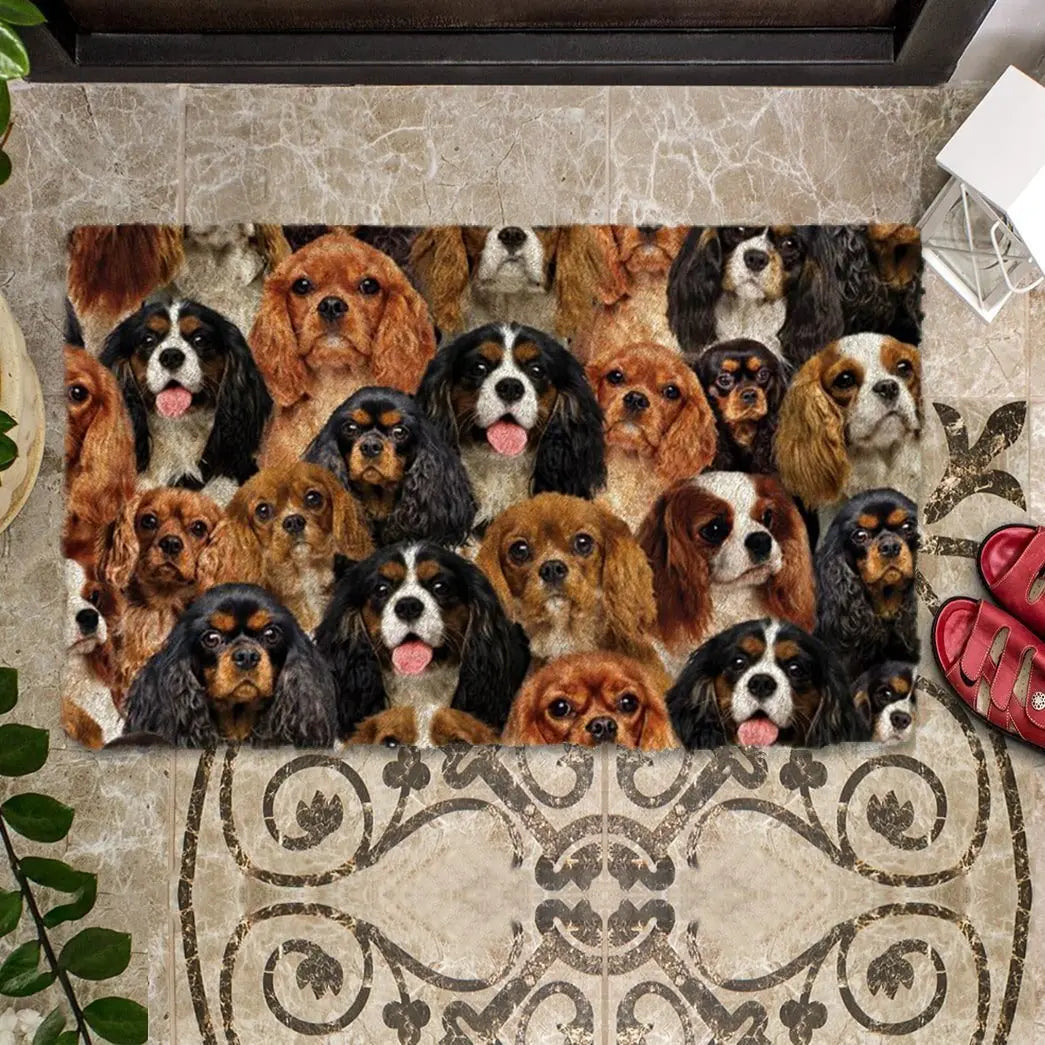 Christmas Coral Fleece Entrance Mats Entry Mats Entrance Carpets null