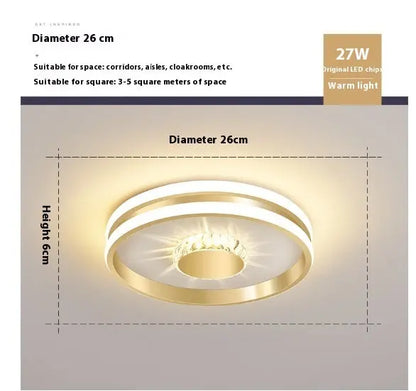 Bedroom Ceiling Lamp Simple Modern Ed Creative Lamps null