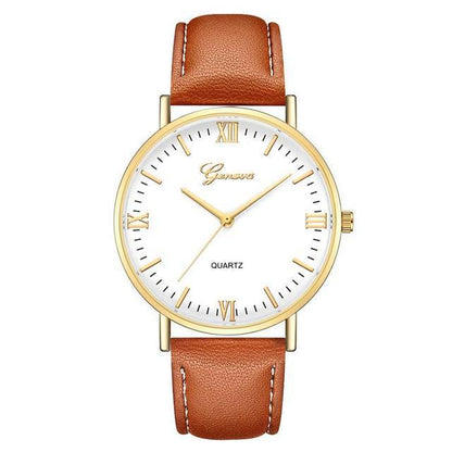 Simple Roman Literal Student Casual Quartz Watch null Simple Roman Literal Student Casual Quartz Watch