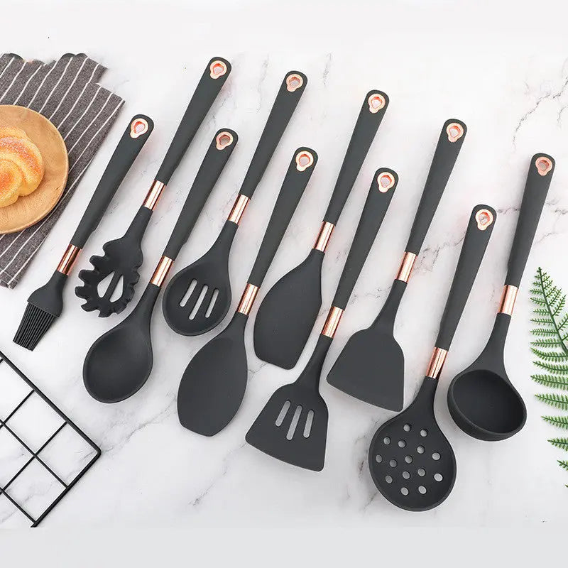 Silicone Kitchenware 10 Piece Kitchenware Set Non Stick null