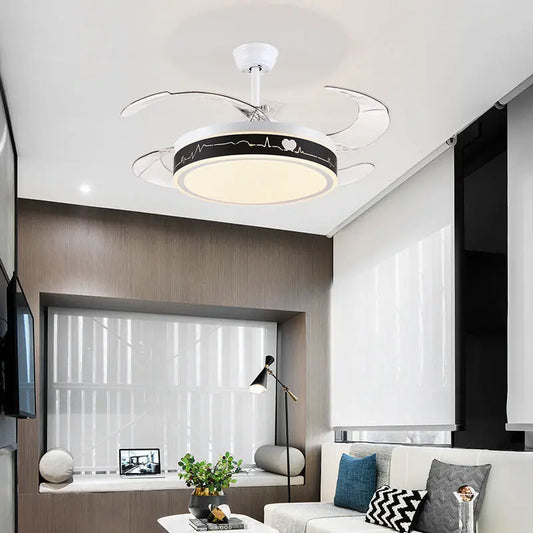 Simple One Restaurant Household Ceiling Fan Lighting Ceiling null