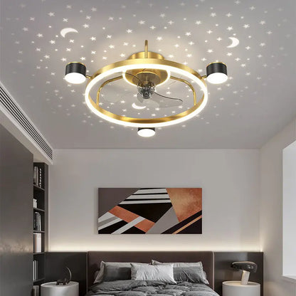 Intelligent Silent Ceiling Fan Lamp null