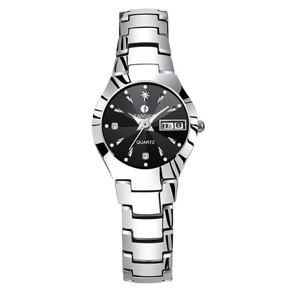 Fansico Fan Poem New Tungsten Mens Watch Dual Calendar Table 1192 Non Mechanical Watches null Fansico Fan Poem New Tungsten Mens Watch Dual Calendar Table 1192 Non Mechanical Watches