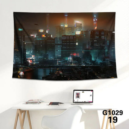 Game background cloth tapestry wall cloth tapestry decoration canvas null