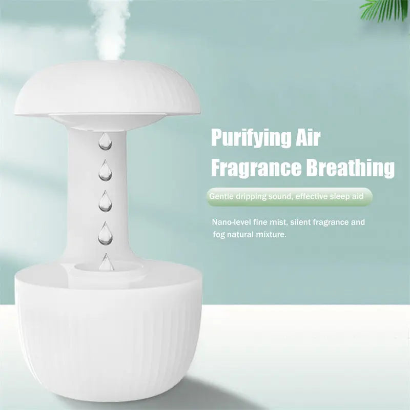 Anti-gravity Air Humidifier Mute Countercurrent Humidifier Levitating Water Drops Cool Mist Maker Fogger Relieve Fatigue null