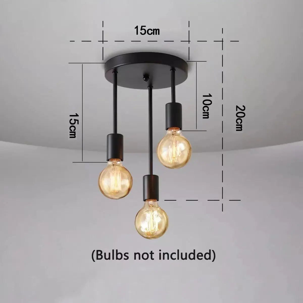 Simple Ceiling Three-end Ceiling Lamp null