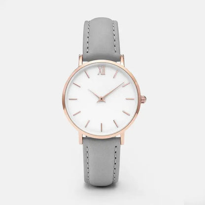 Fashion Women Watches Leather Quartz Watch for Ladies Clocks null